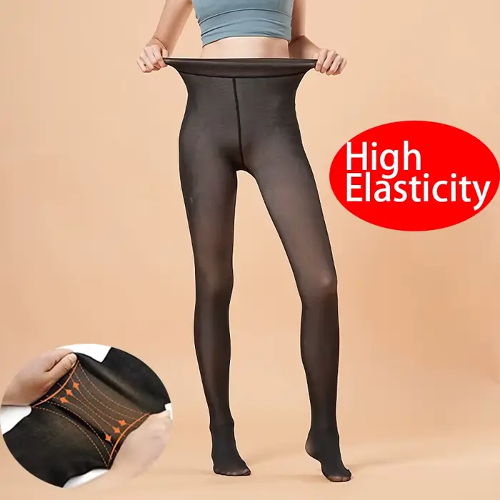Leggings thermiques taille haute pour femmes