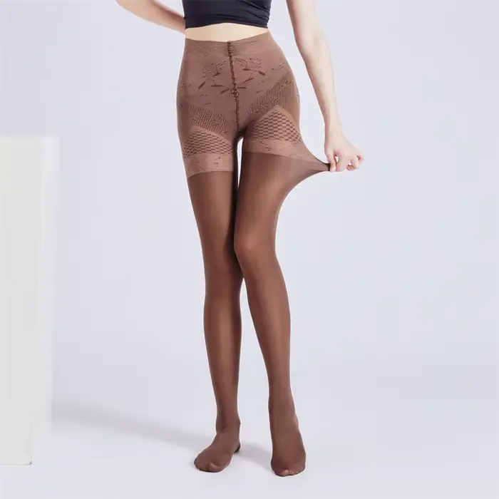 Collants façonnants grande taille pour femmes
