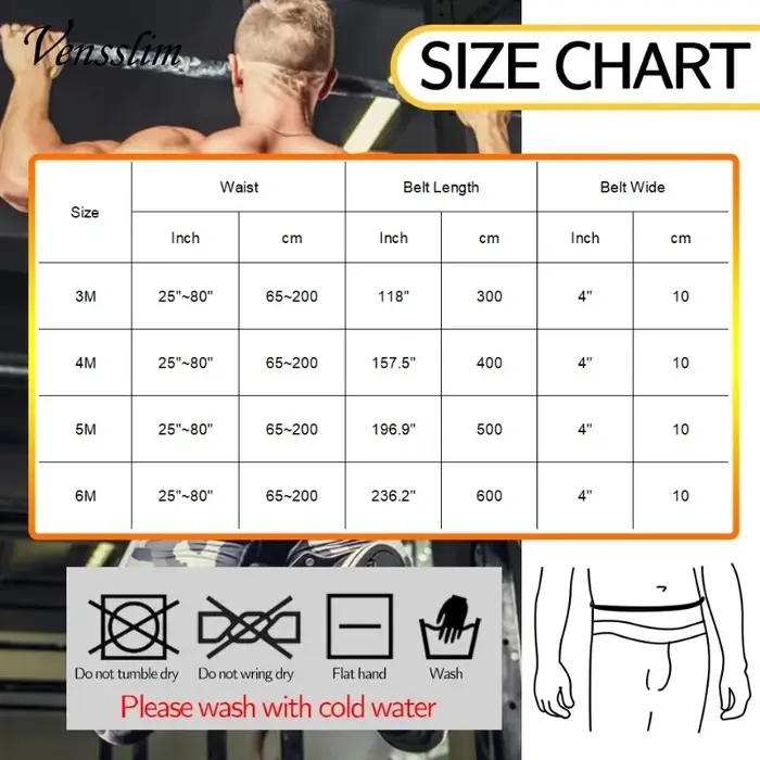 Vensslim hommes taille formateur Abdomen réducteur minceur ceinture corps Shaper Snatch Me Up pansement