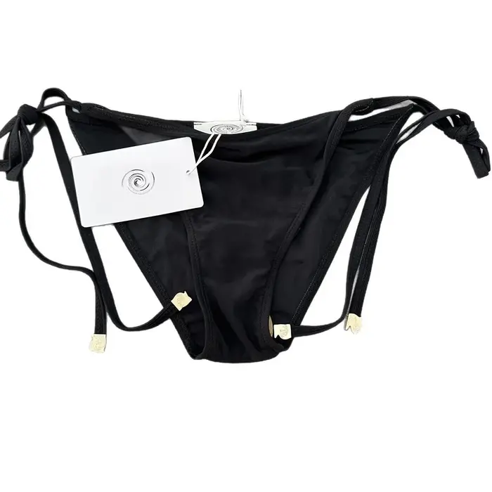 Maillot de bain bikini femme à fines bretelles croisées