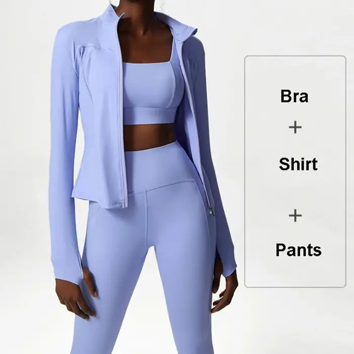 Ensemble de Yoga 3 pièces pour femmes
