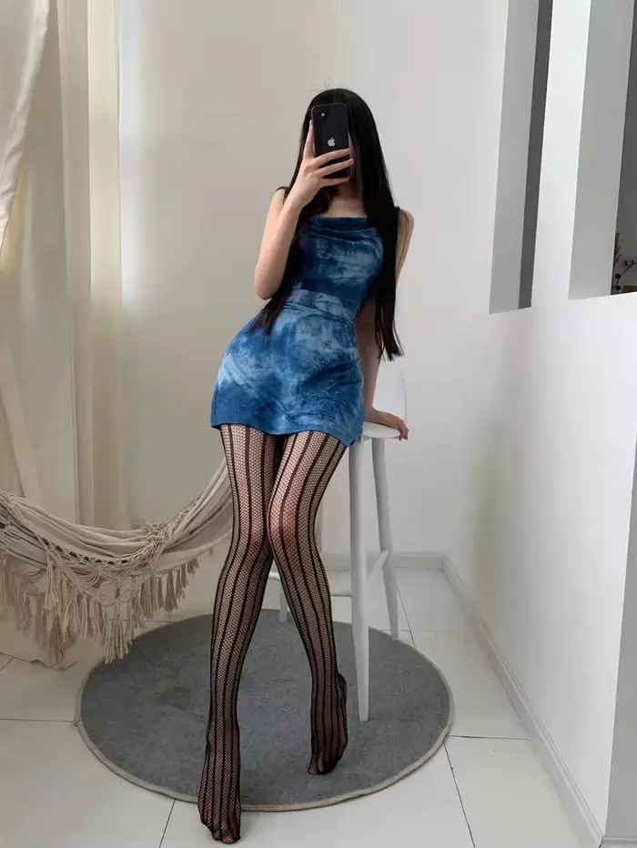 Bas résille Sexy pour femmes