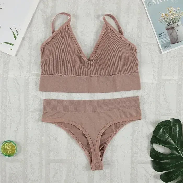 Ensemble de Soutien-Gorge et Culotte pour Femme