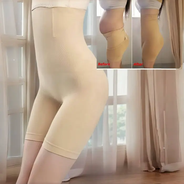 Pantalon d'entraînement façonnant taille haute sans couture