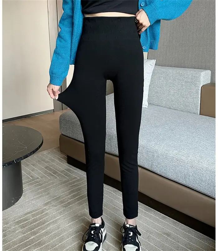 Leggings doublés polaire épais pour femme - Extensibles
