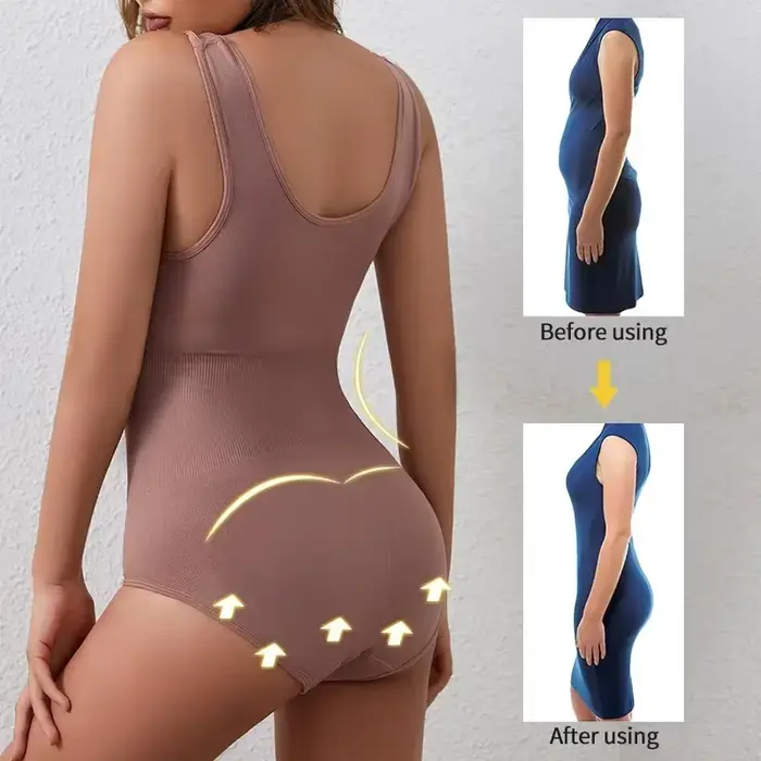 Body Shapewear pour femmes sans couture solide façonnage complet