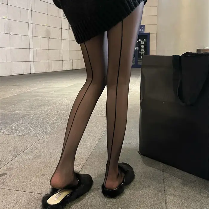 Collants d'été Sexy en Nylon sans couture pour femmes