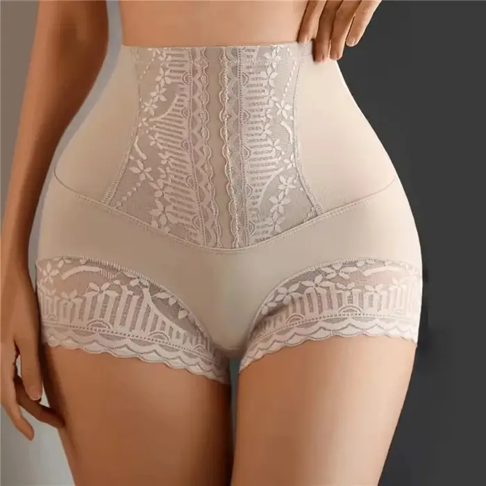 Femmes Shapewear culottes taille haute ventre plat Shorts bout