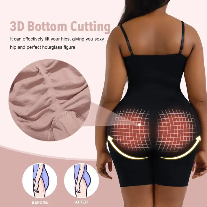 Body sculptant push-up pour femmes grandes tailles