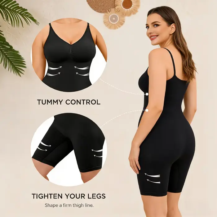 2026 Body gainant sans couture et dos nu pour femme
