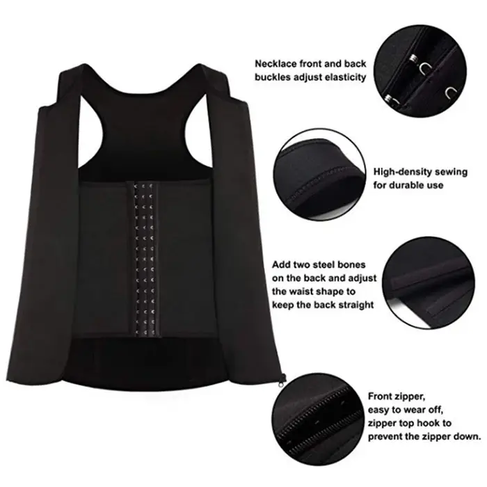 Gilet de compression amincissant pour homme
