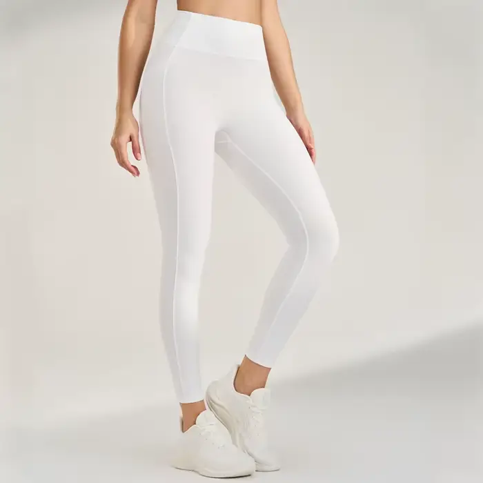 Pantalon de yoga taille haute pour femme, leggings commandés, pantalon de survêtement, pantalon long