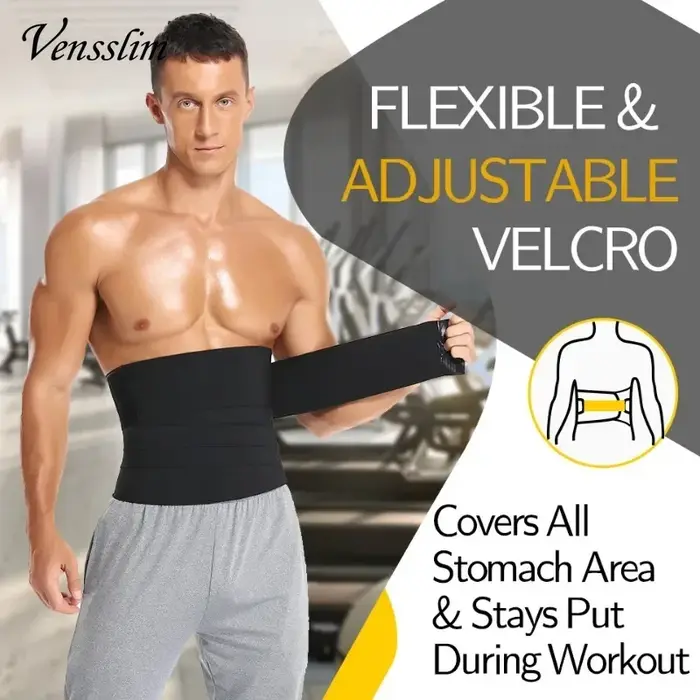 Vensslim hommes taille formateur Abdomen réducteur minceur ceinture corps Shaper Snatch Me Up pansement