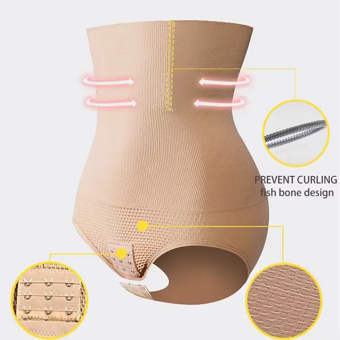 Culotte gainante taille haute pour femme