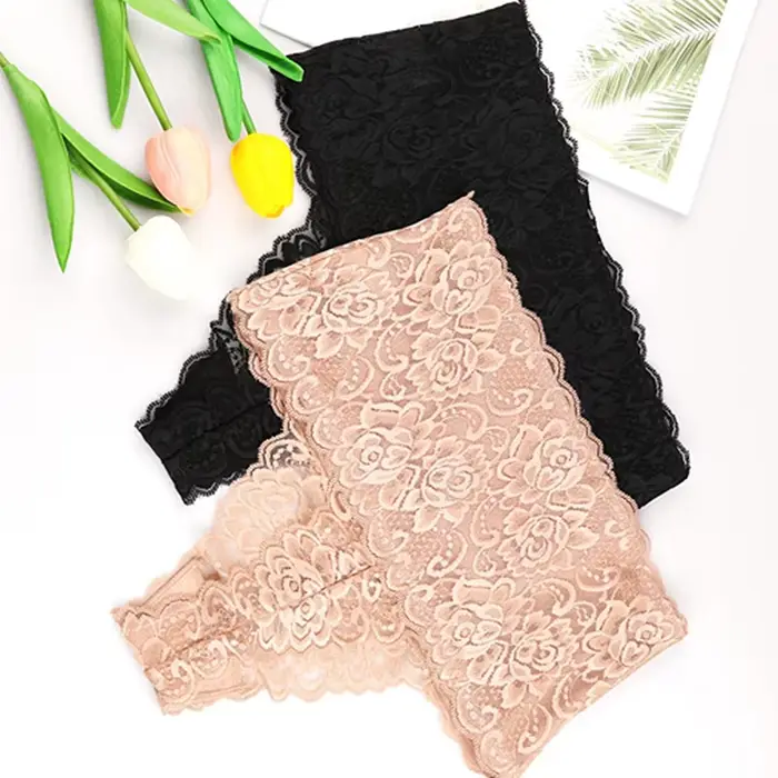 Culotte Taille Haute en Dentelle pour Femme