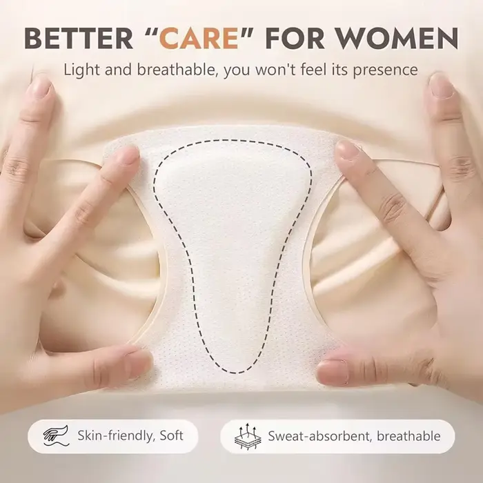 3 pièces culottes anti-orteil de chameau femmes anti-camel sans couture slips sans présentation sous-vêtements pour