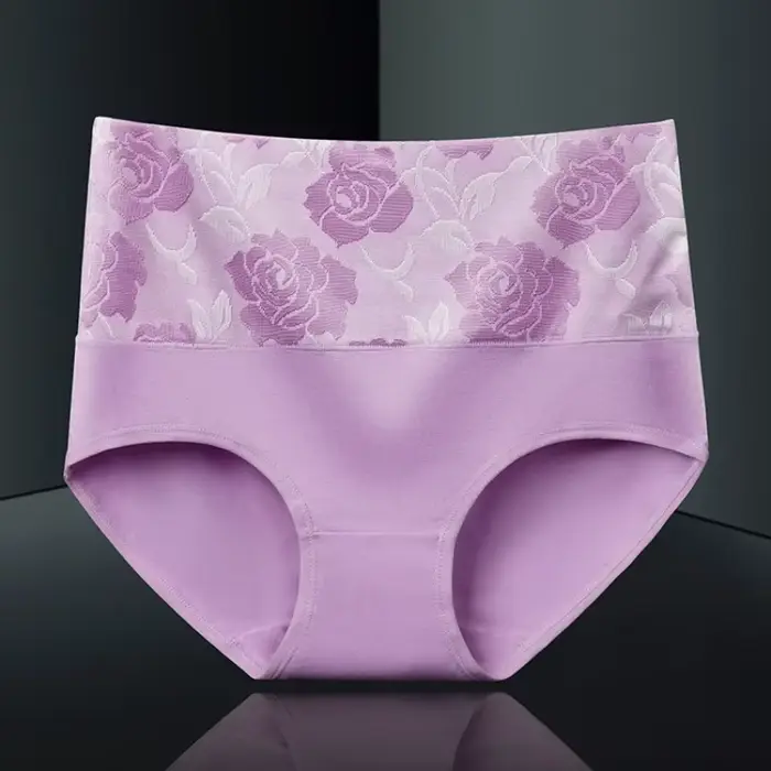 Culottes pour femmes, sous-vêtements taille haute, culottes personnalisées