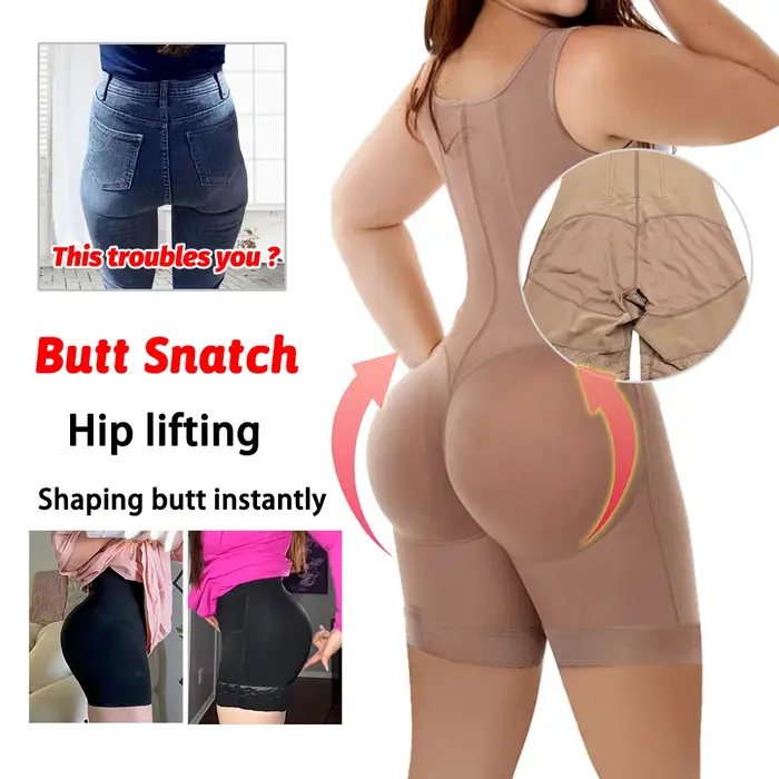 Fajas colombiennes post lipo chirurgical réduisant les shapers post-partum scène 2 BBL Shapewear ventre contrôle corps sculptant gaine