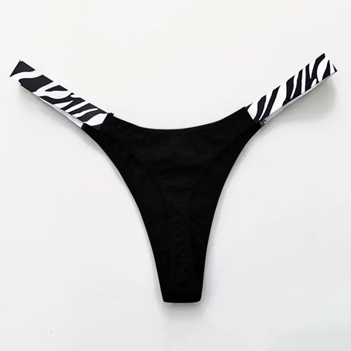 Femmes Sexy coton culotte brésilienne femmes Sexy string culotte couleur unie confortable taille bas