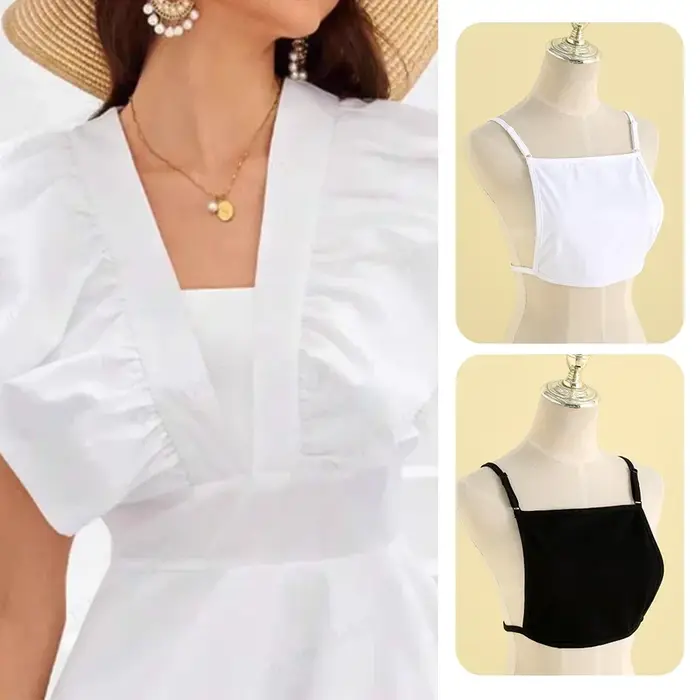 Femmes poitrine enveloppement dos nu Invisible Camisole soutien-gorge enveloppé