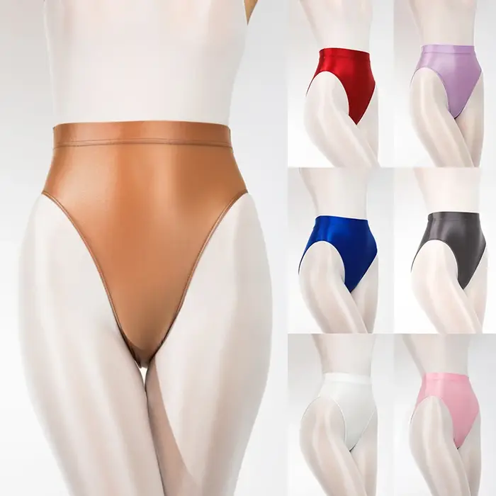 Culotte élastique taille haute pour femme