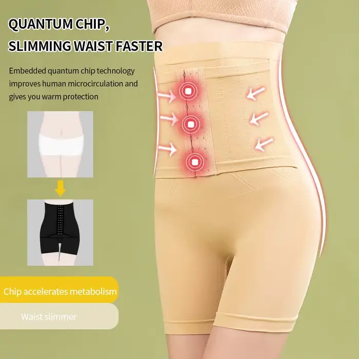 TUNITuck-Collants taille haute sans couture pour femme