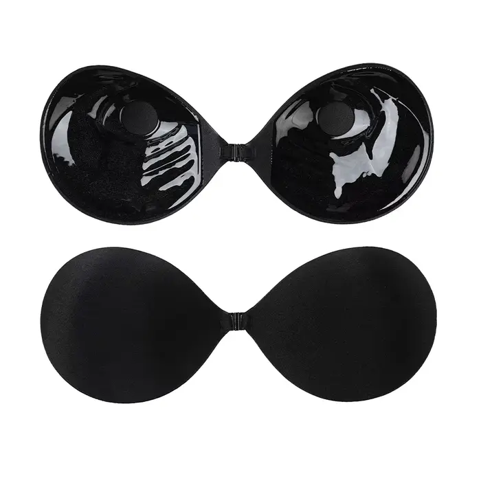 Soutien-gorge adhésif invisible sans bretelles pour femme, push up, autocollants de poitrine, soutie