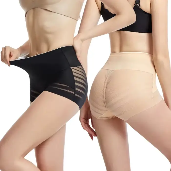 Body Shaping femmes taille moyenne façonnage culotte Shaper minceur ventre sous-vêtements sans couture bout