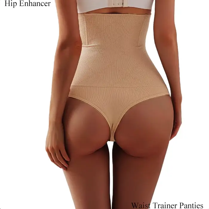 Bout à bout hanche améliorer culotte corps Shaper string sous-vêtements pour femmes taille formateur culotte ventre contrôle Sexy Shapewear