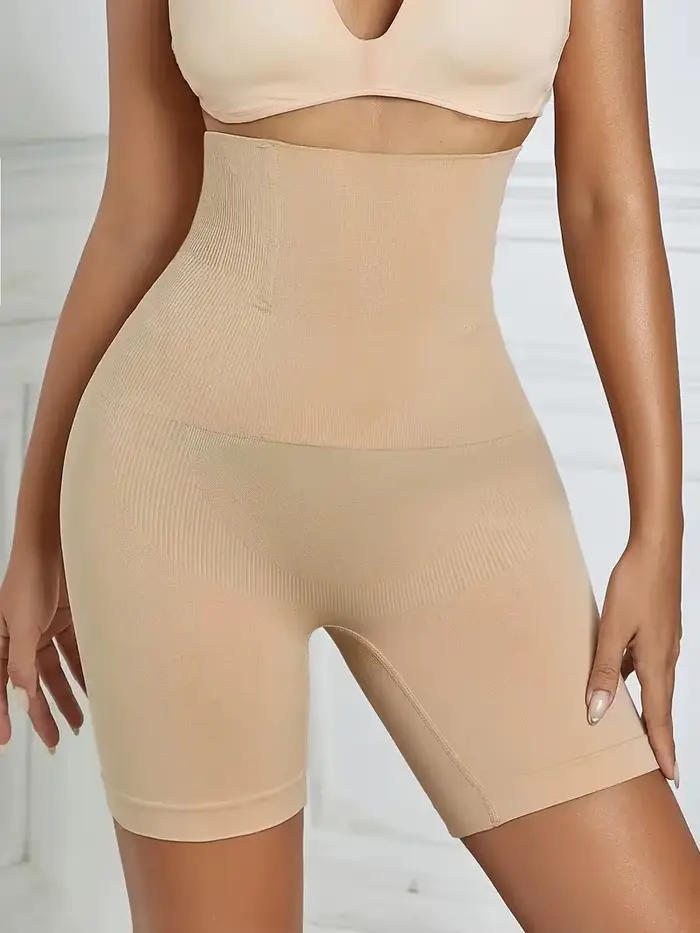 Culotte Boyshort façonnant taille haute