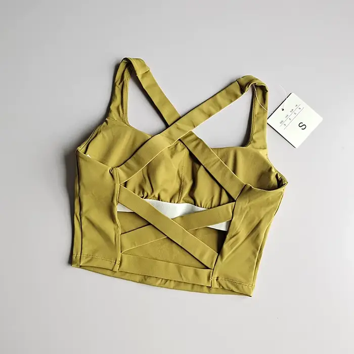 Soutien-gorge de sport sans couture soutien-gorge de sport sans couture Sexy Yoga haut de fitness sp