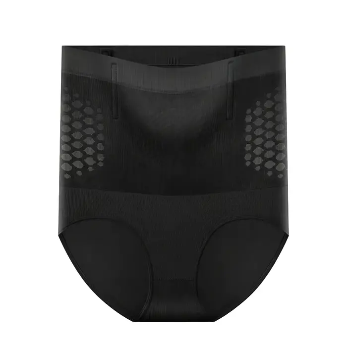 Culotte gainante taille haute sans couture pour femme, contrôle abdominal, soutien utérin, amincissa