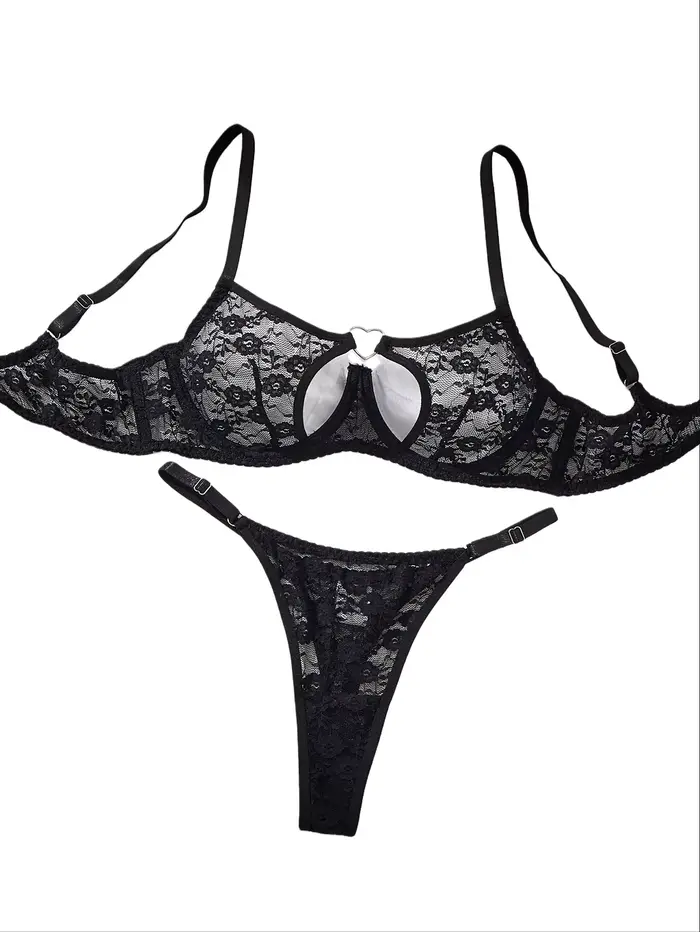 Ensemble soutien-gorge et culotte au Design élégant