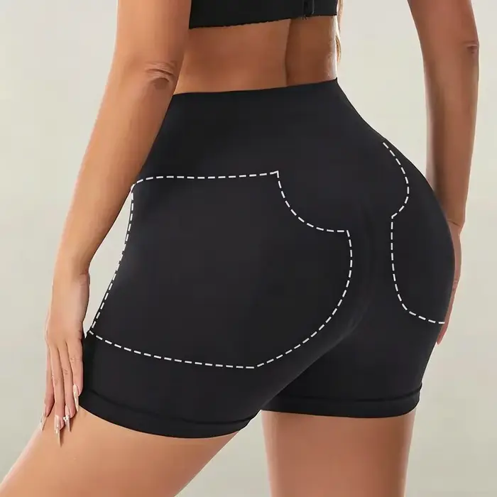Flarixa Culotte gainante rehausse-fesses pour femme avec coussinets amovibles