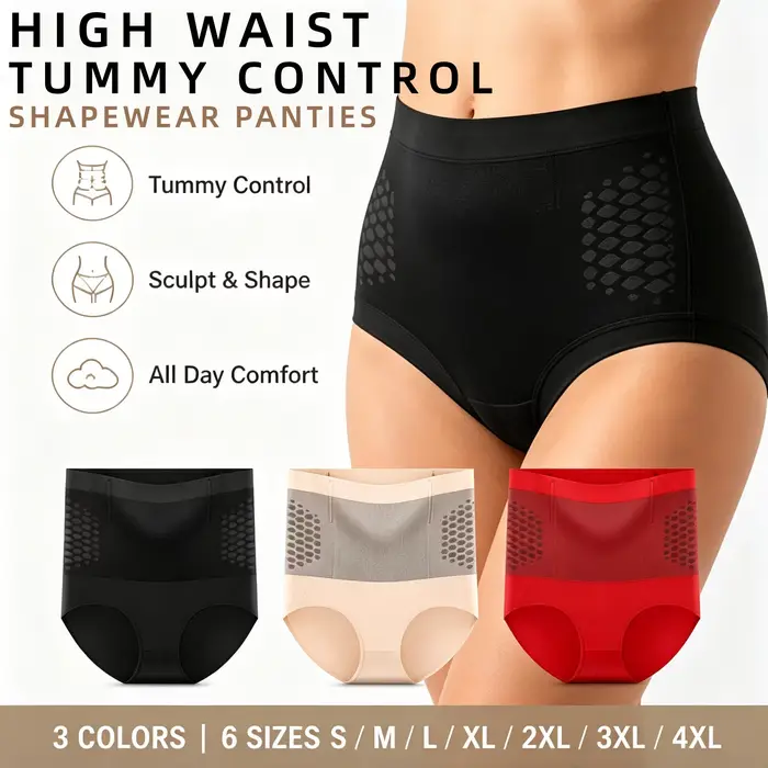 Culotte gainante taille haute