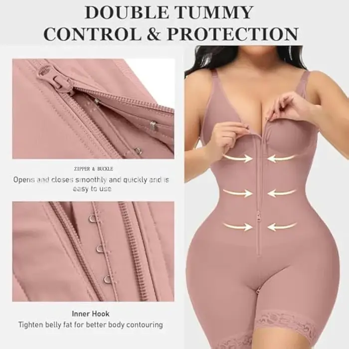 Fajas Colombian Girdle Post Lipo Surgical Body Shaper Postpartum Belt BBL Shapewear Tummy Control Slimming Sheath Corset
