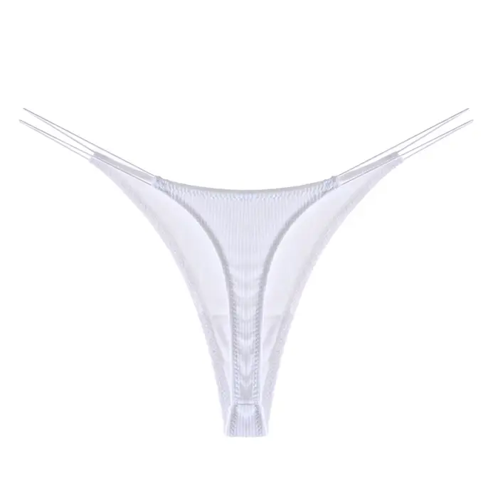 Y2k G String culottes pour femmes couleur unie caleçons Sexy taille basse tongs usage quotidien