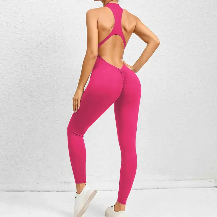 Combinaison de yoga grande taille sans couture