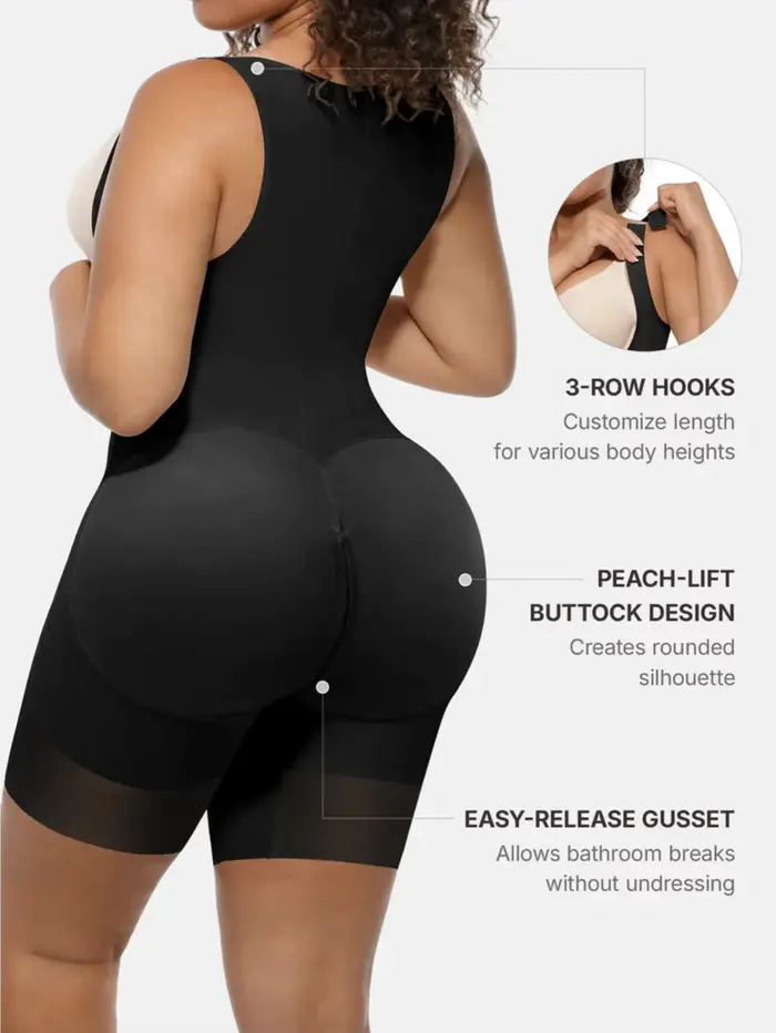 1 pièce Body sculptant intégral pour femme