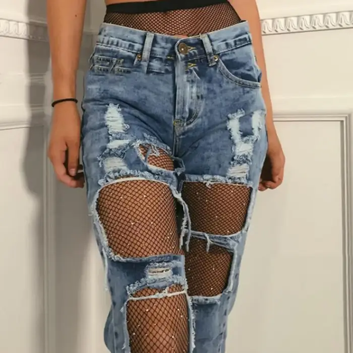 Collants strass brillants pour femmes