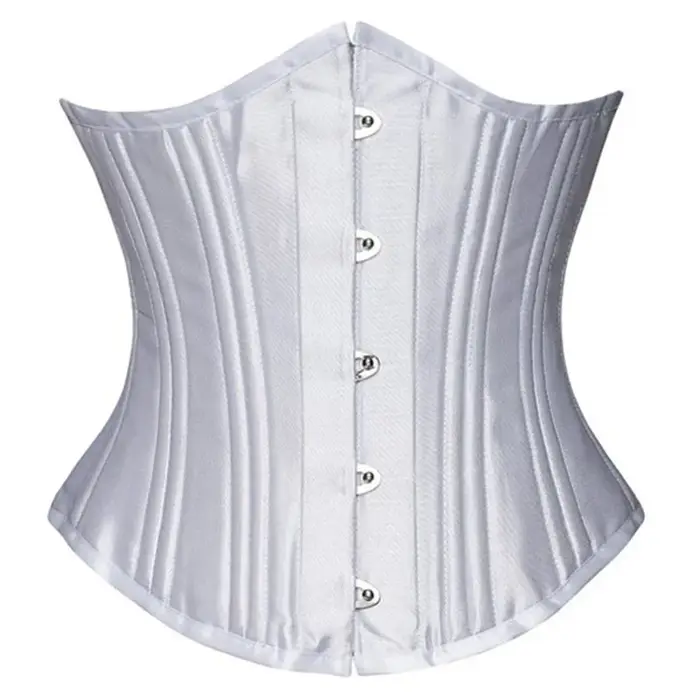 XS à 6XL sous le buste Corset 24 acier désossé corps Shaper gothique Sexy femmes