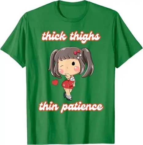 T-shirt optique cuisses minces Patience pour filles