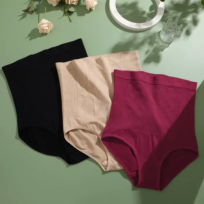 Culotte façonnante taille haute sans couture pour femmes