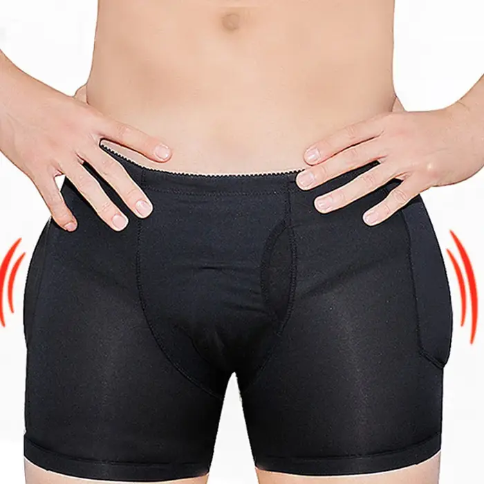 Shapewear hommes corps Shaper hanche Pad remplissage bout