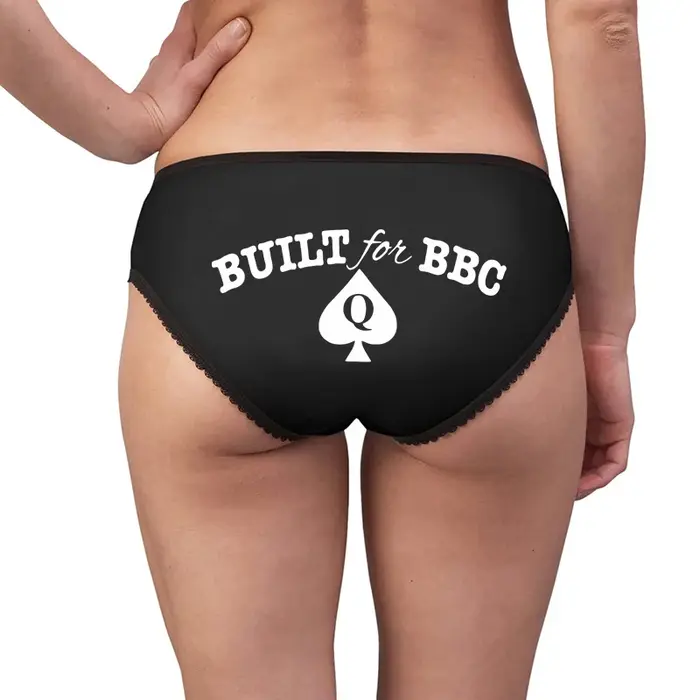 Spade construit pour BBC slips en dentelle pour femmes sous-vêtements mignons Lingerie drôle Rave fête femme cadeau