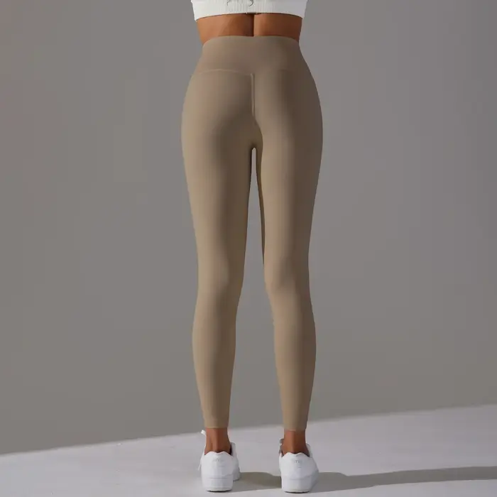 Leggings Push Up taille haute pour femmes, pantalon de Yoga, de Fitness, de course à pied, sans cout