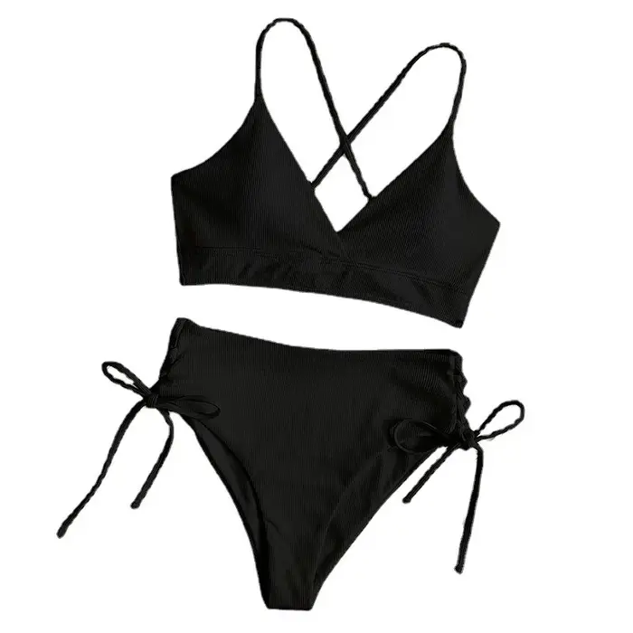 Ensemble Bikini taille haute pour femmes