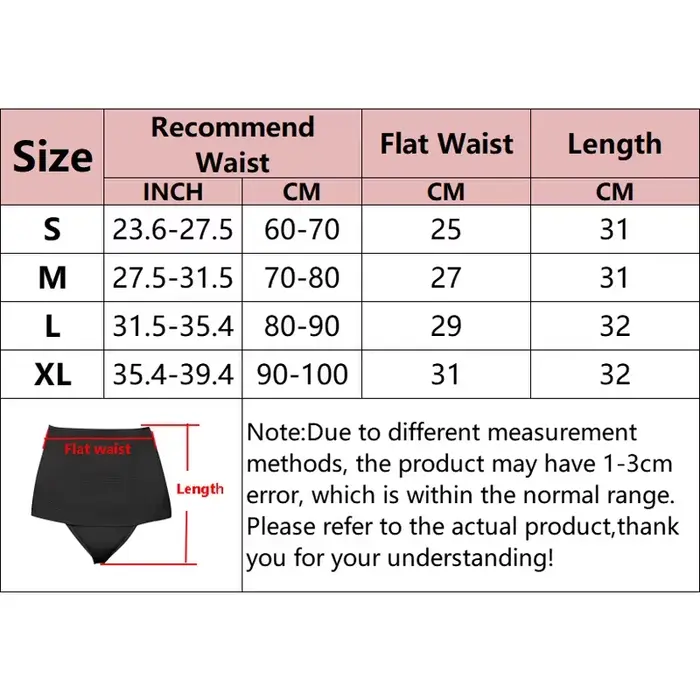 Culotte gainante taille haute pour femme