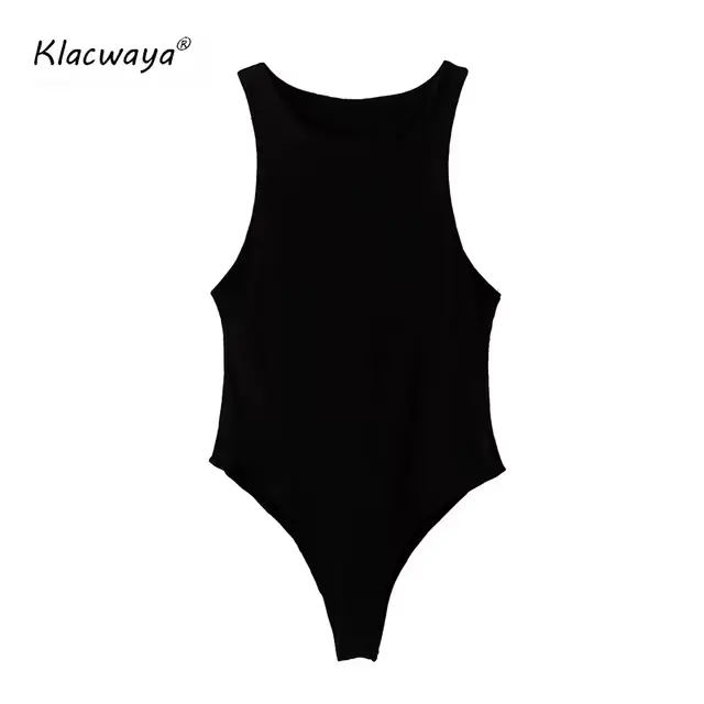 Body sans manches pour Femme, Sexy, moulant, élastique, kaki, élégant, décontracté, soirée, Club, 20