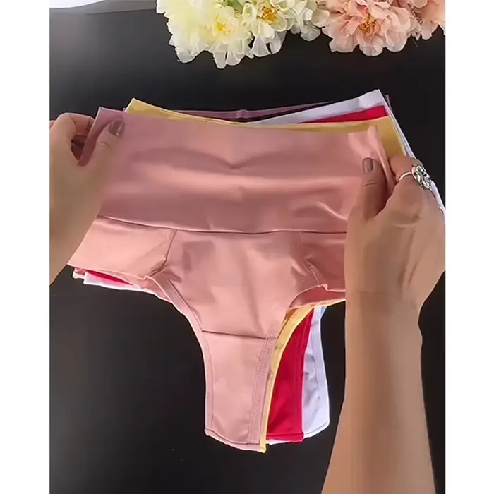 3XL culottes femmes slips confortables sous-vêtements femme doux caleçons dames